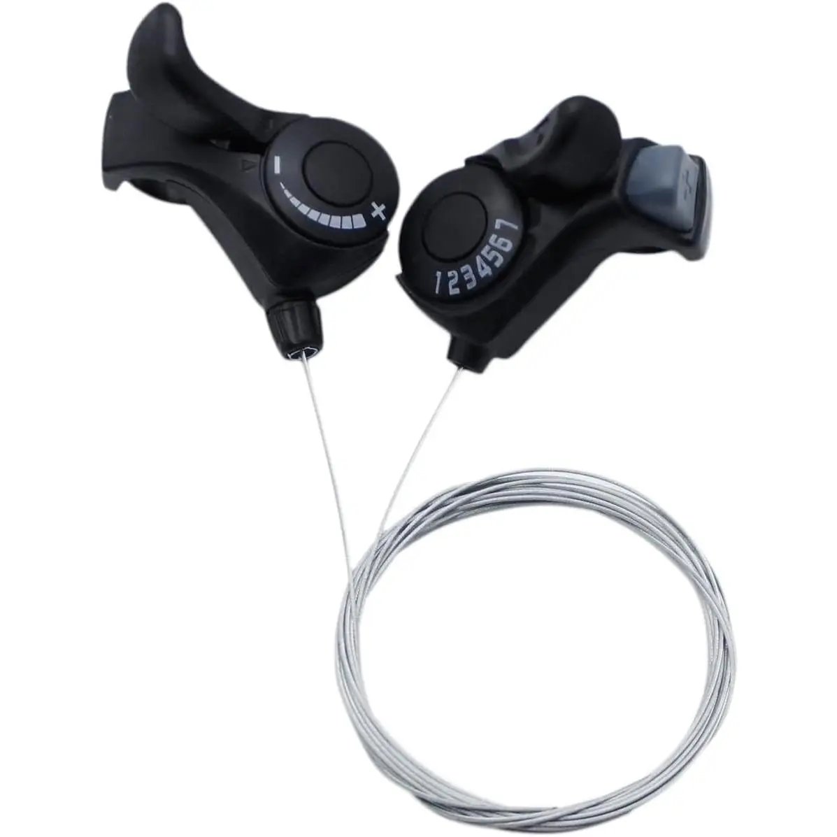 Speed Shifter,3X7 Thumb Gear Shifters,  Pair TX-30 Lever and Set,Shift Lever,Transmission  Gear Shifter Accessories Outdoor Mountain  for Road  City  Mountain