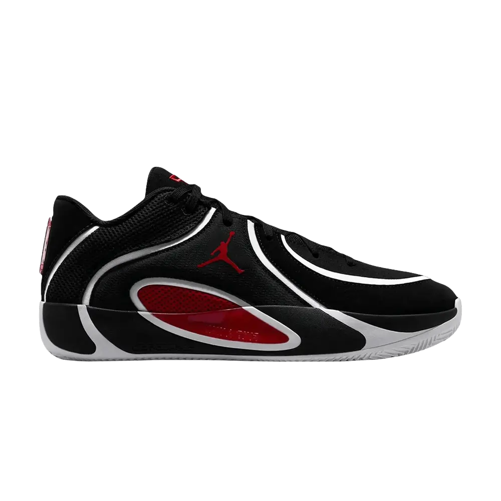 Air Jordan Tatum 4 'Bloodline' (Unisex) Black/University Red/White basketball shoes HQ4614 001