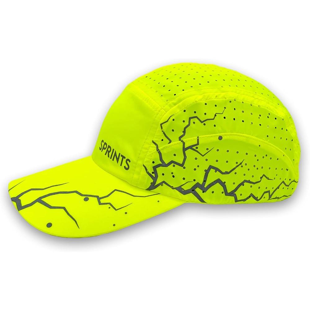 Sprints Race Day Performance Racing Cap | Lightweight, Quick Dry, Running, Sport Hat, One Size, Unisex