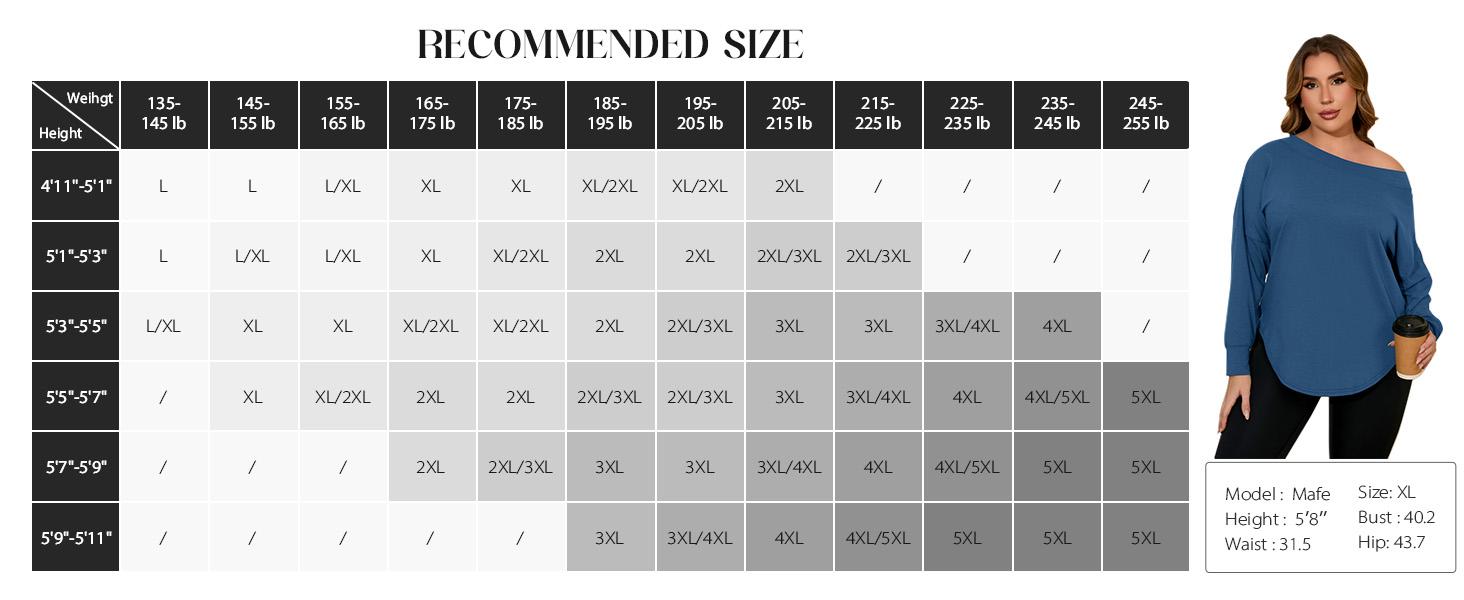 【XL-5XL】【Runs Small】Imily Bela Curve Women's Plus Size Long Sleeve Loose T Shirts Casual Curved Hem Tunics Tee Shirt Beige Basic Minimalist Blouse