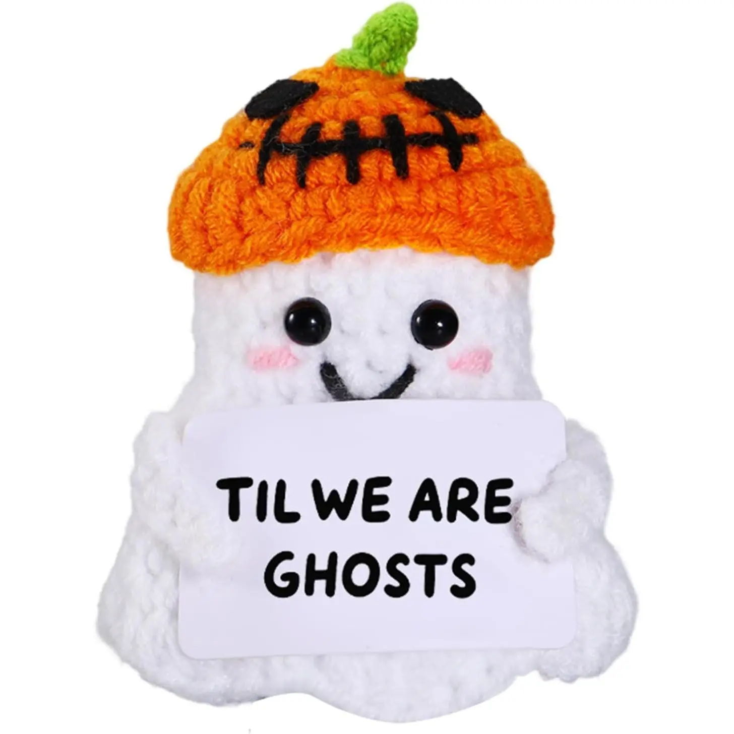 Halloween Boo Basket Stuffers for Women Men Him Her, Anniversary Birthday Gifts for Boyfriend Girlfriend,  Crochet  Spooky Basket for Husband Wife I Love You Gothic Gifts for Couple