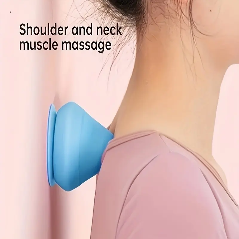 Wall-Mounted Fascia Cone Massager, Massage Back, Neck, Feet, Hands, Handheld Wall-Mounted Massager, Conical Panel Design