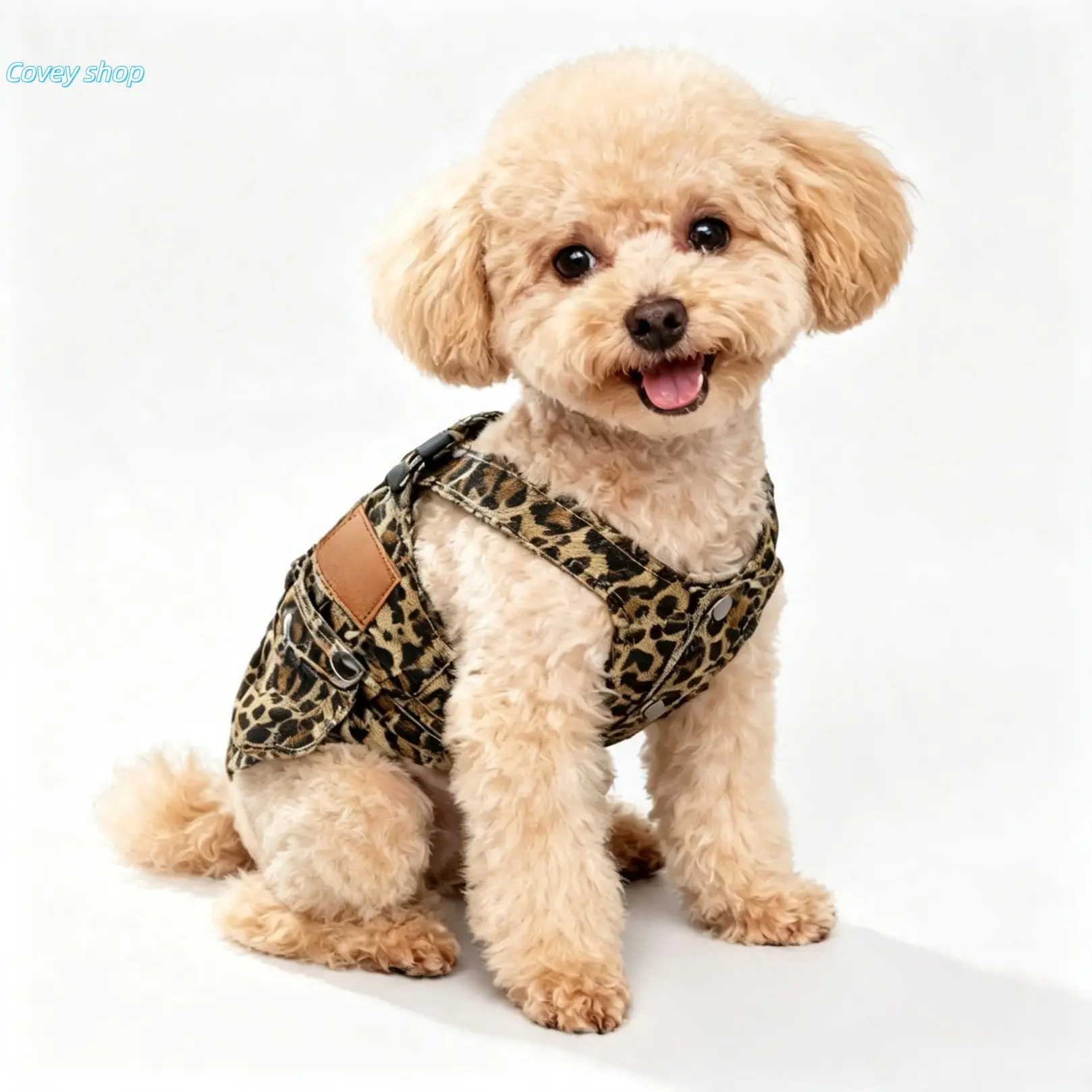 2026 new dog leopard camouflage pants, cute pet overalls for cats and dogs, summer breathable dog overalls, overalls for dachshunds and bulldogs, pet suites dog clothes