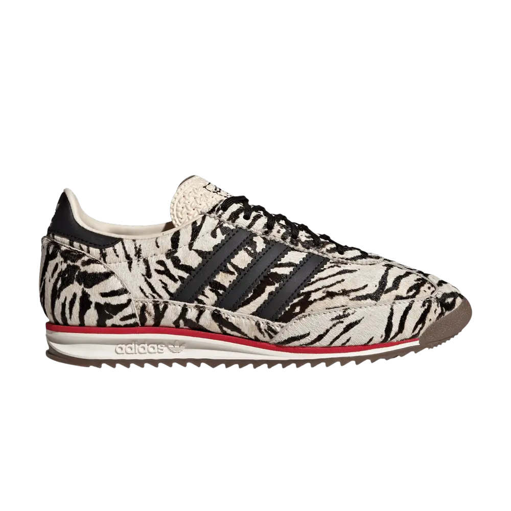 adidas Womens SL 72 OG 'Zebra Print' (women's sizes) Zebra Print running shoes KH8811