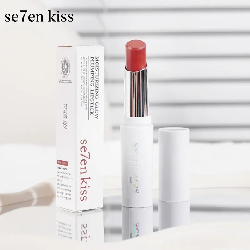 12 Color Moisturizing Glossy Lipstick, Long-Lasting Vibrant Shade, Whitening Nourishing Lip Balm, Waterproof, Daily Use, Versatile Lip Care