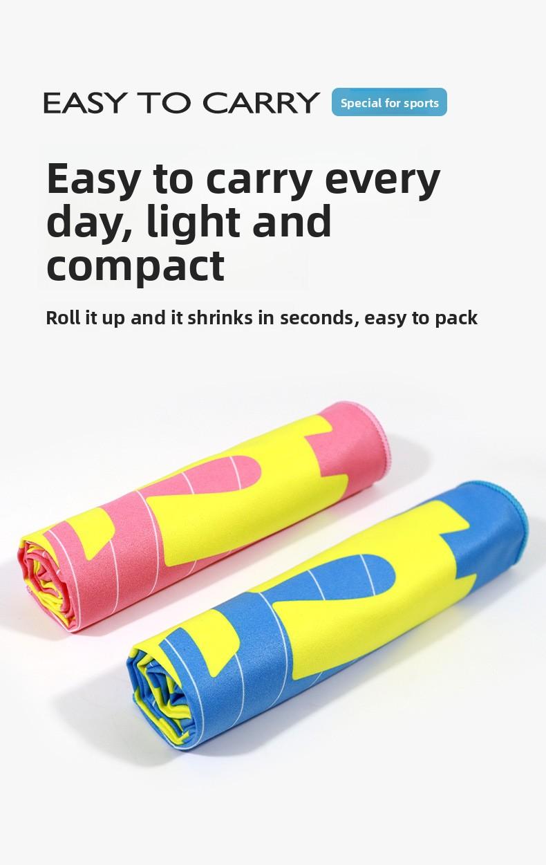 Beach towel Double-sided velvet absorbent swimming microfiber beach towel Printed quick-drying sports towel Universal golf