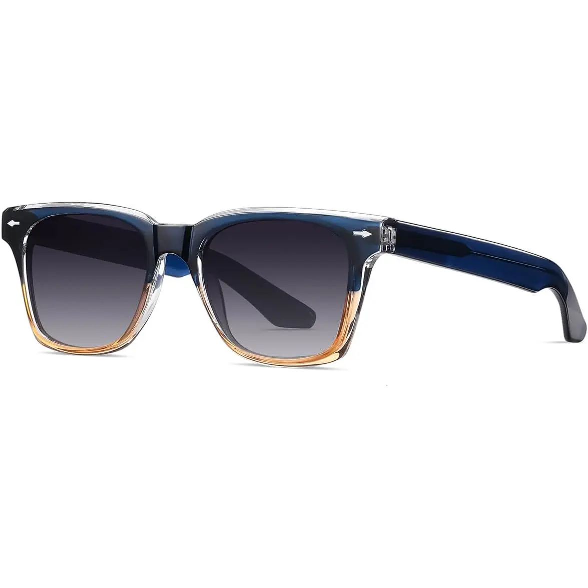 TR90 Square Sunglasses Vintage Classic Sun Glasses Polarized UV400 Lens Eyewears for Men Eyeglasses