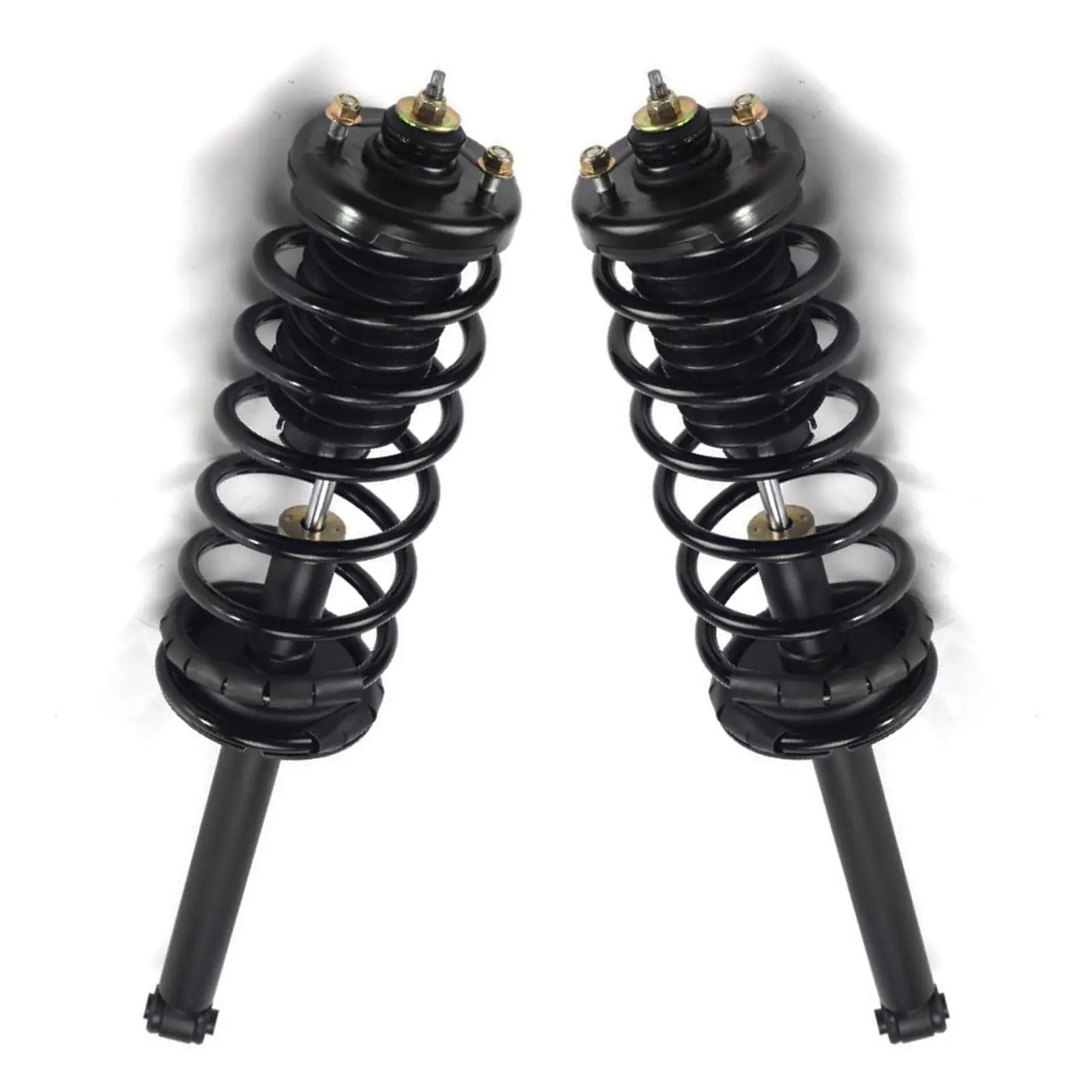 2Pcs Rear Complete Struts & Coil Springs with Hydraulic Seals - Direct OE Replacement, Reinforced Robot Welded, Enhanced Shock Absorption for 1998-2002 Honda Accord (Part No. 171299) - 30-Day Money-Back Guarantee