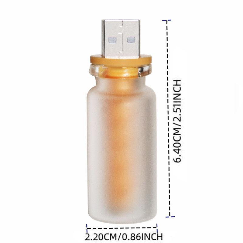 1 USB small night light touch color LED night light in the car ambient light Edison bulb incandescent ceramic light sanding touch bedside sleeping light portable multi-color LED ambient light that lights up