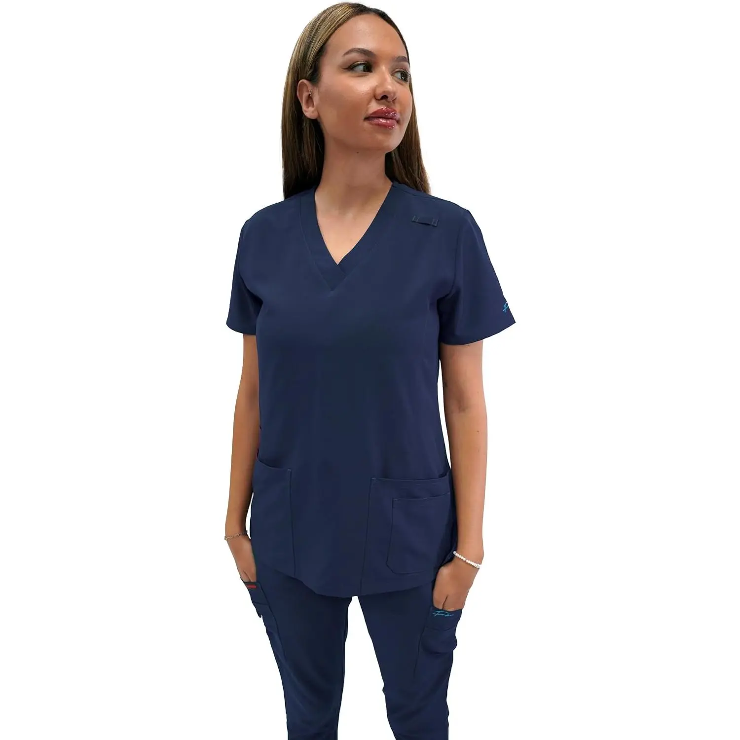 Women's 5 Pocket V- Scrub Top   Uniform