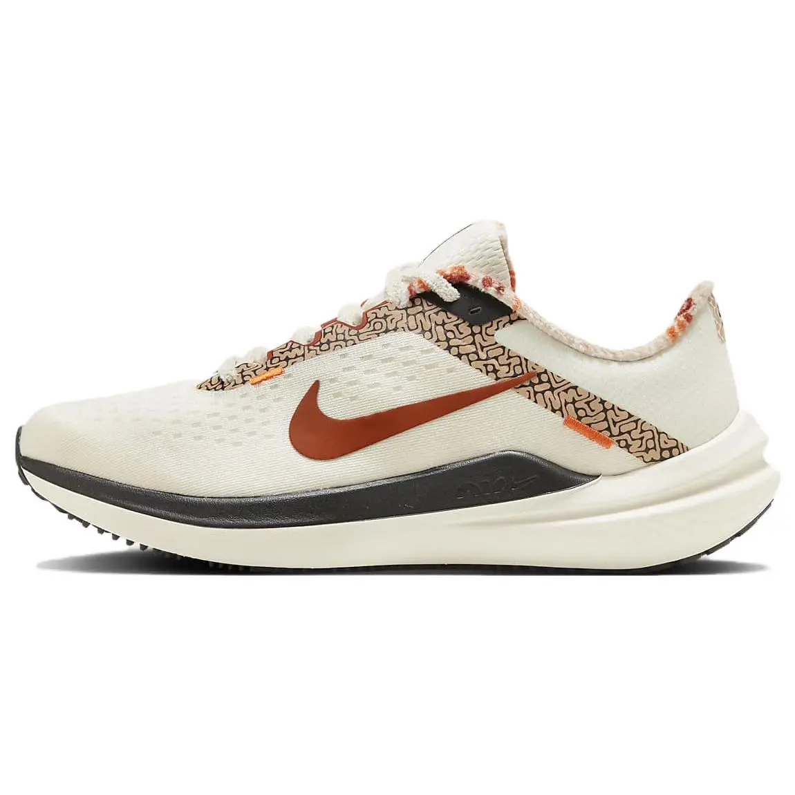 Nike Air Winflo 10 Women's Comfortable Low-Top Casual Running Shoes in Orange Verifiable, with credentials and supporting global authentication