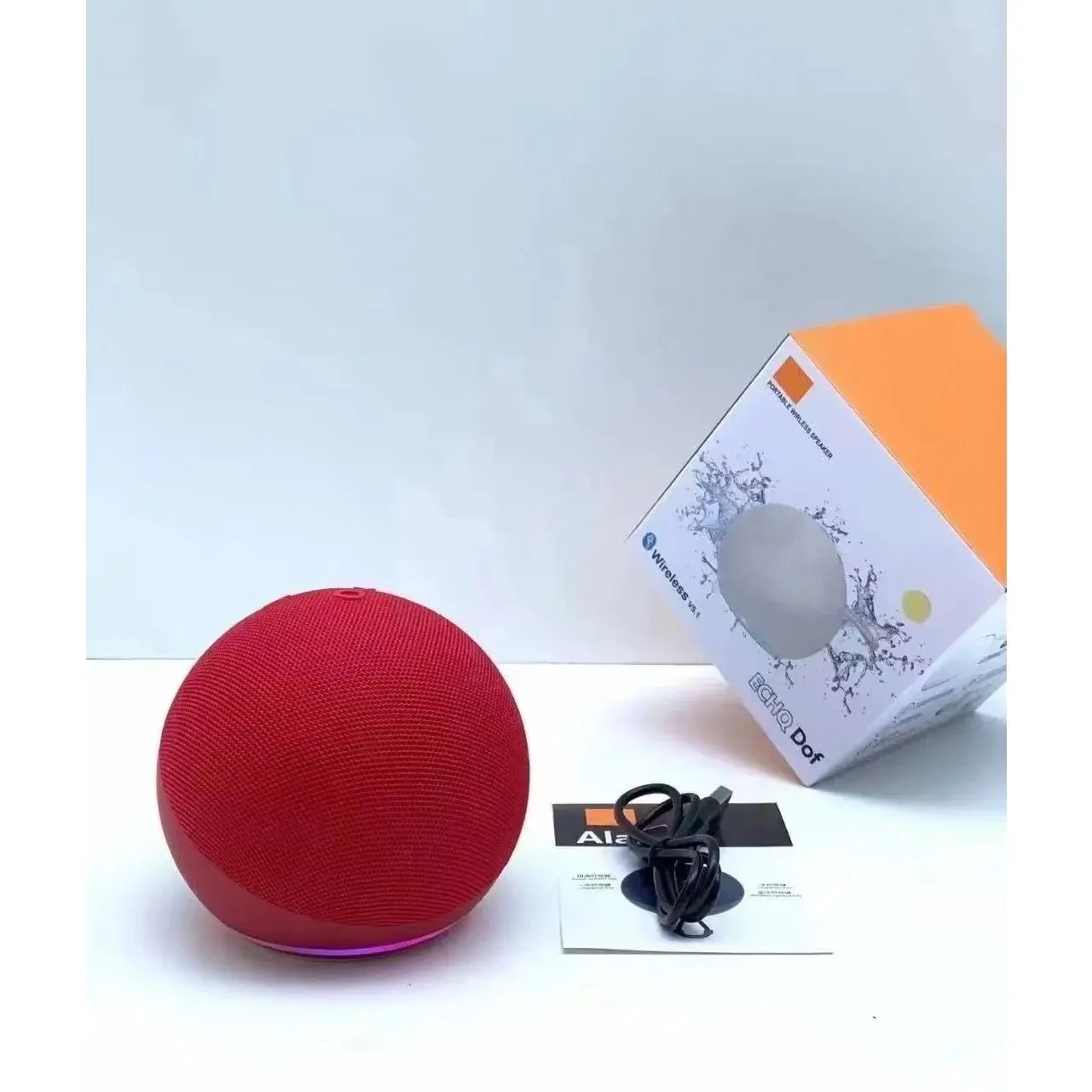 Small Bluetooth Speaker Outdoor Wireless Bluetooth Generation Mini Rgb Speaker Home Subwoofer Spherical Audio Compact