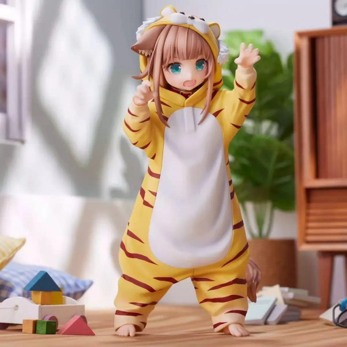 Kinako Cat Girl Statue, 13cm Original 40hara Anime Figure, PVC Collectible Toy with Color Box
