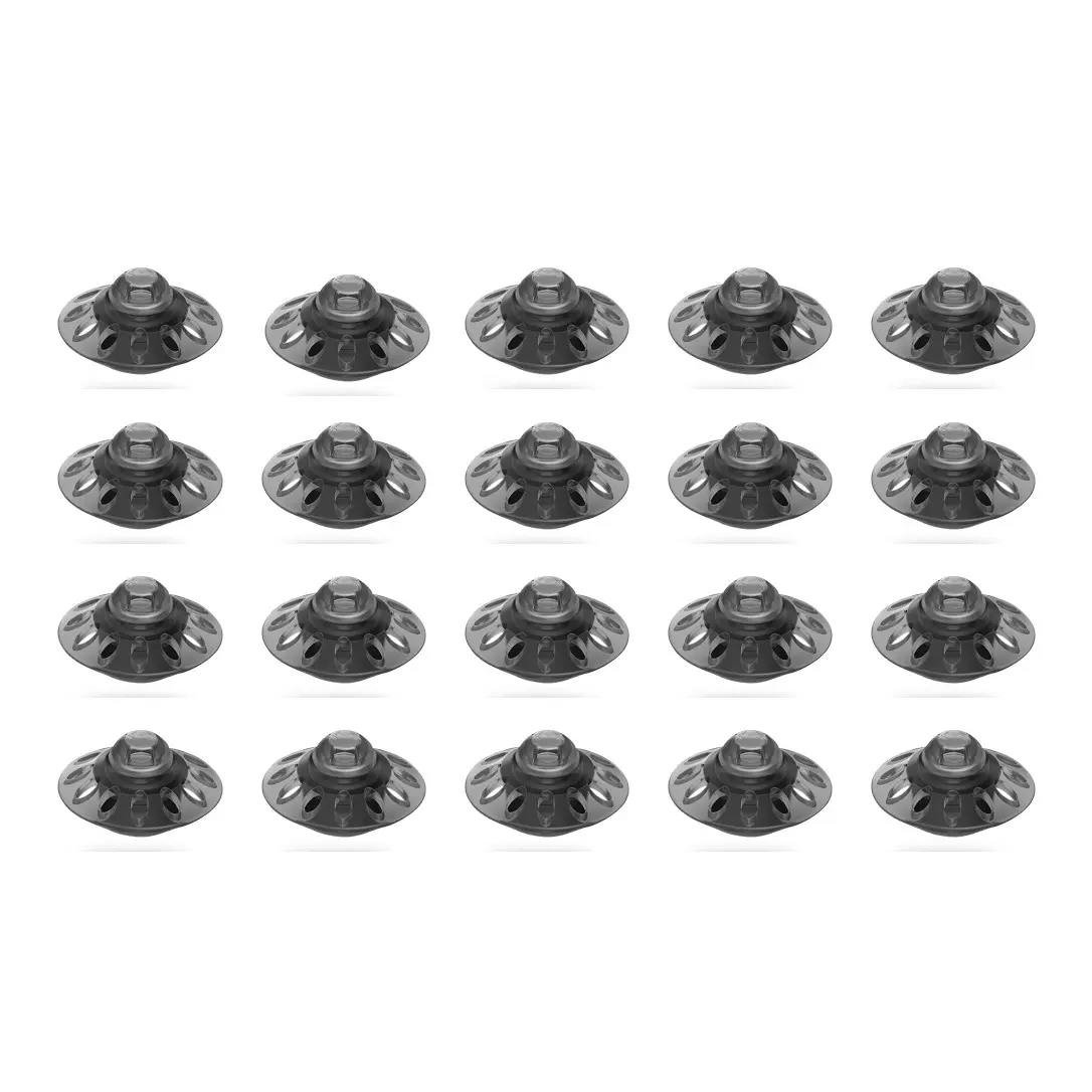 20pcs Phonak Hearing Aid Ear Tips 4.0mm Inner Diameter, Open Design Ear Plugs, Hearing Aid Accessories, Only 20 Ear Tips Included