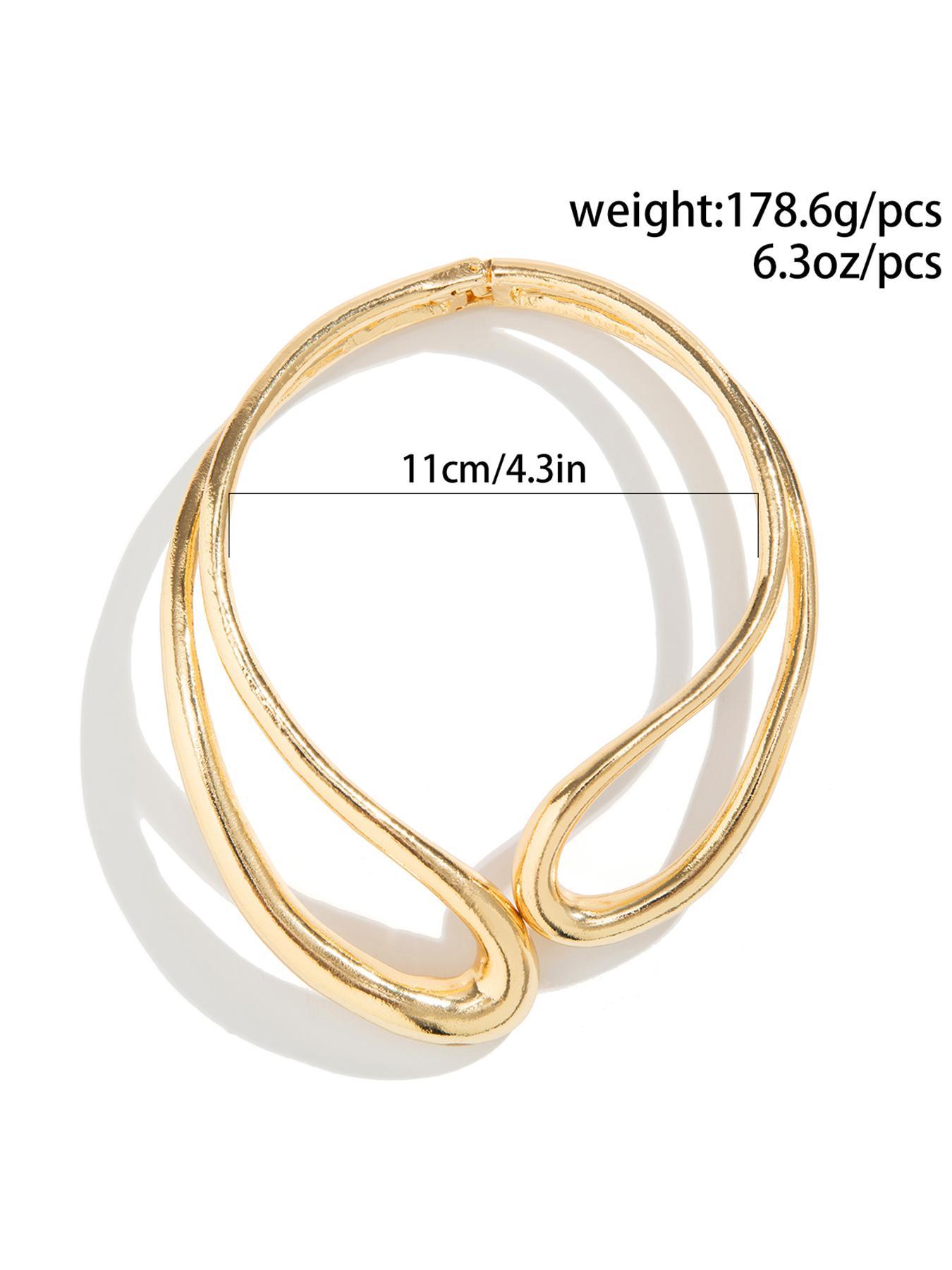 Women's Punk Style Chunky, Fashionable Jewelry Accessories, Fashion Striking Jewelry for Party, Daily Clothing Decor, Trendy All-match & for Birthday Gift