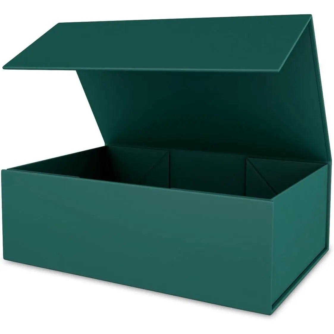 Green  Box 10" x 6" x 3" with  Closure Lid  Boxe for Presents,Bridesmaid Gifts Boxes,Cute Box,Birthday Box,Luxury for  Packaging,   Boxe for Wrapping Gifts