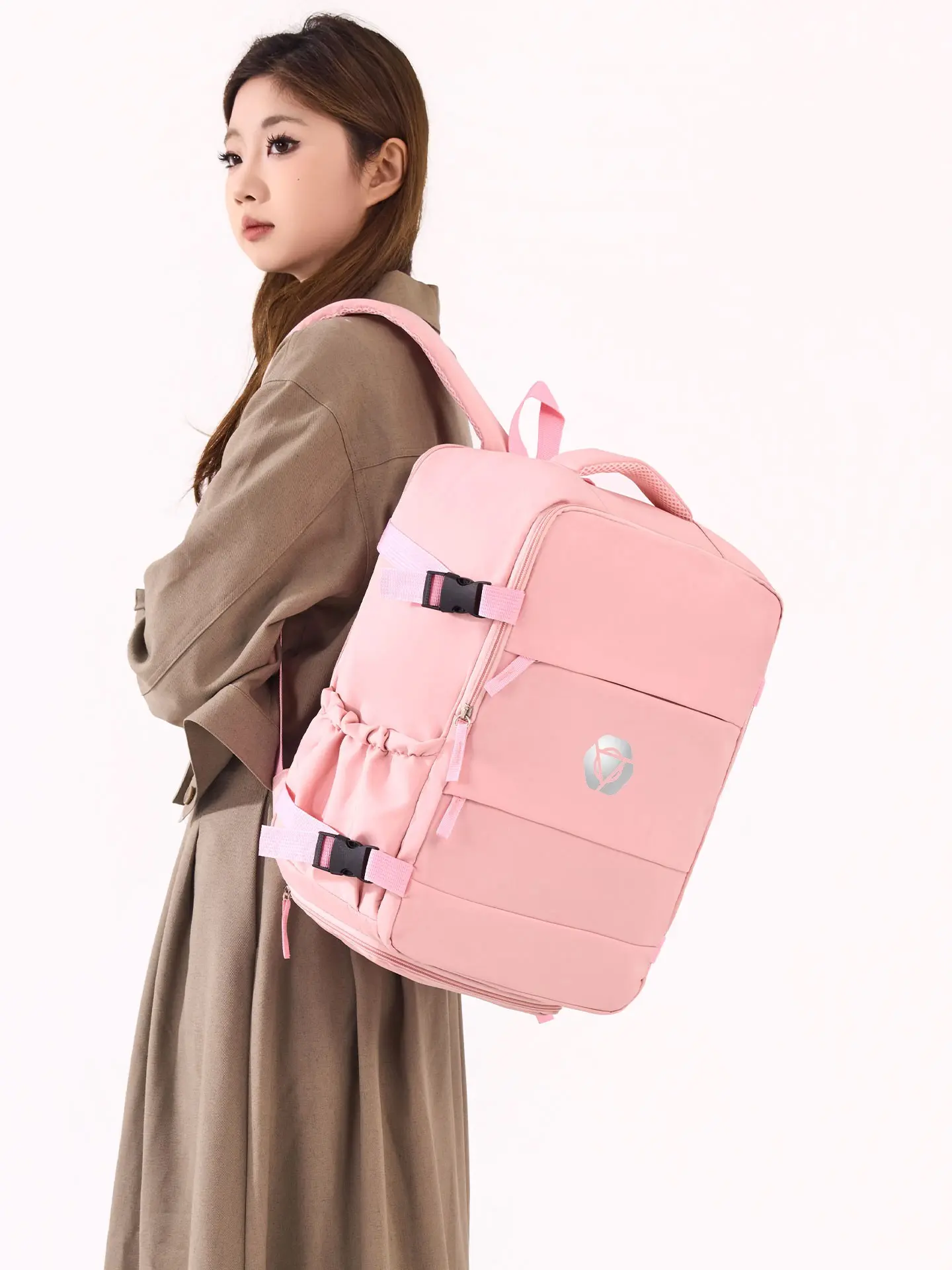 Unisex High-Value Fashion Backpack, Large Capacity Adjustable Straps, Casual Travel Bag, Outdoor Hiking Camping Pack, Weekend Overnight Bag, Multifunctional Travel Backpack