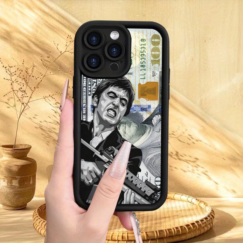 Creative Scar Face Painted Pattern Case for iPhone 17 Pro Max Plus Air/ 16 15 14 Pro Max 13 12 11 XR XS Plus Shockproof Drop Protection Rugged Durable Silicone Cover iphone  15  pro  max  case