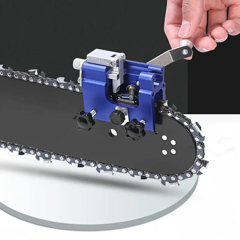 1pc Portable Chainsaw Chain Sharpener Jig Kit Chainsaw Maintenance for Various Chainsaws