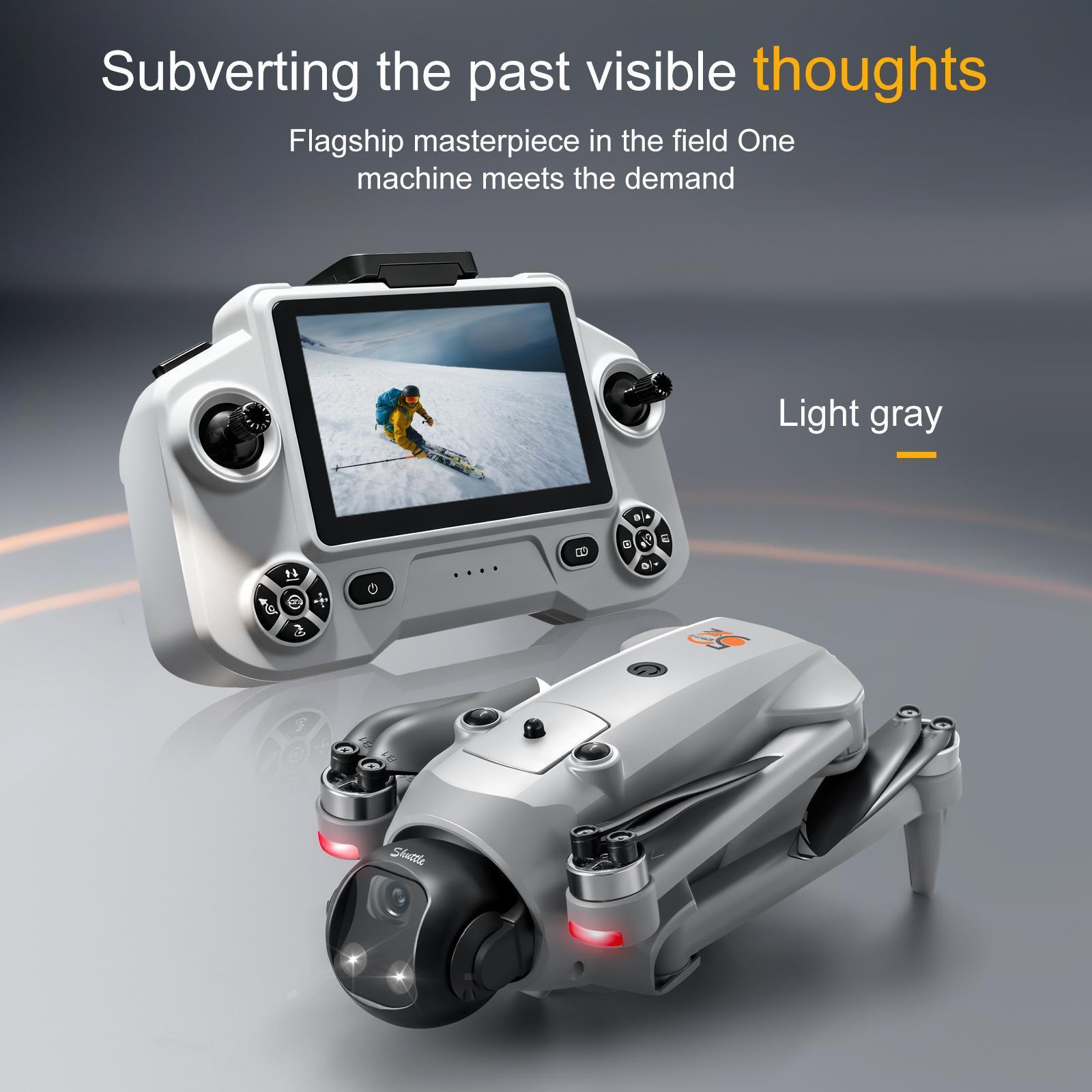 New Design GPS Drone with 180° ESC Camera 5G Large Screen Remote Control Lifting and Obstacle Avoidance Head Brushless Power GPS Return for Amateur Players.