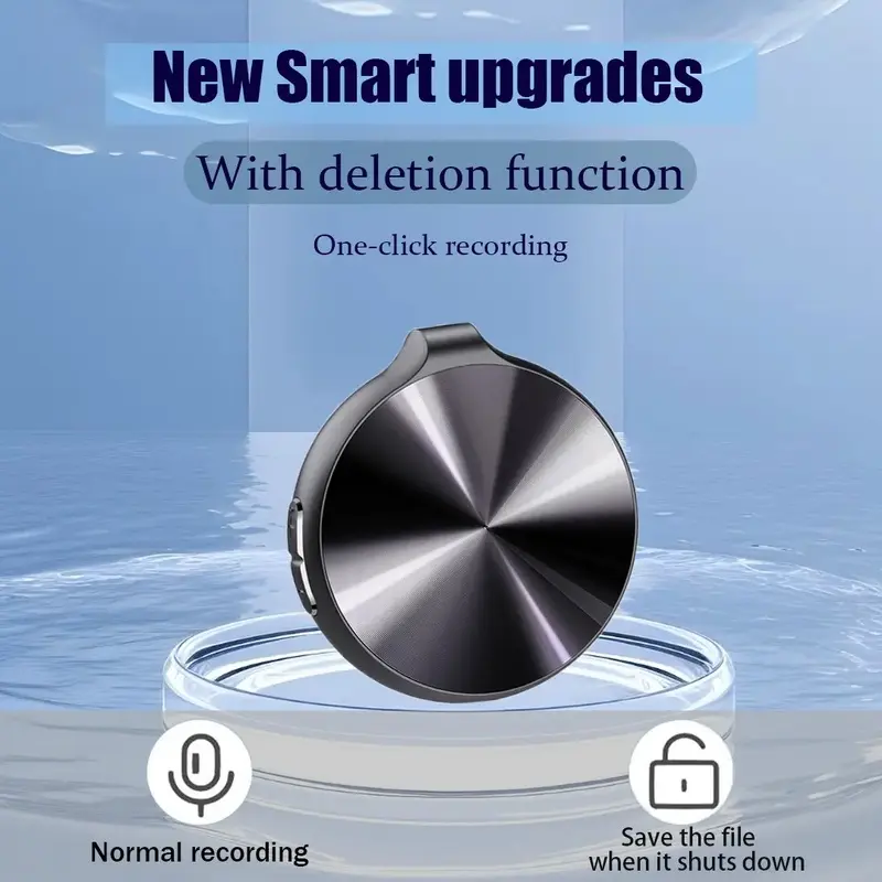 Aston Digital HD Smart Voice Recorder with One-Touch Recording & Playback, Long Battery Life, Outstanding Audio Quality, and Powerful Intelligent Recording Features.