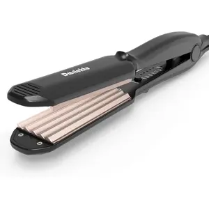 Hair Crimper Volumizing Iron for Fluffy Hairstyle, Ceramic Plate Crimping Hair Waver Tool for Women Girls, Dual Voltage, Auto Shut Off