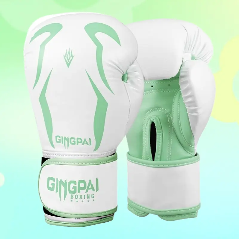 Adult & Kids Boxing Gloves, Muay Thai Sanda Sparring Gloves for Punching Bag Combat Training Gear