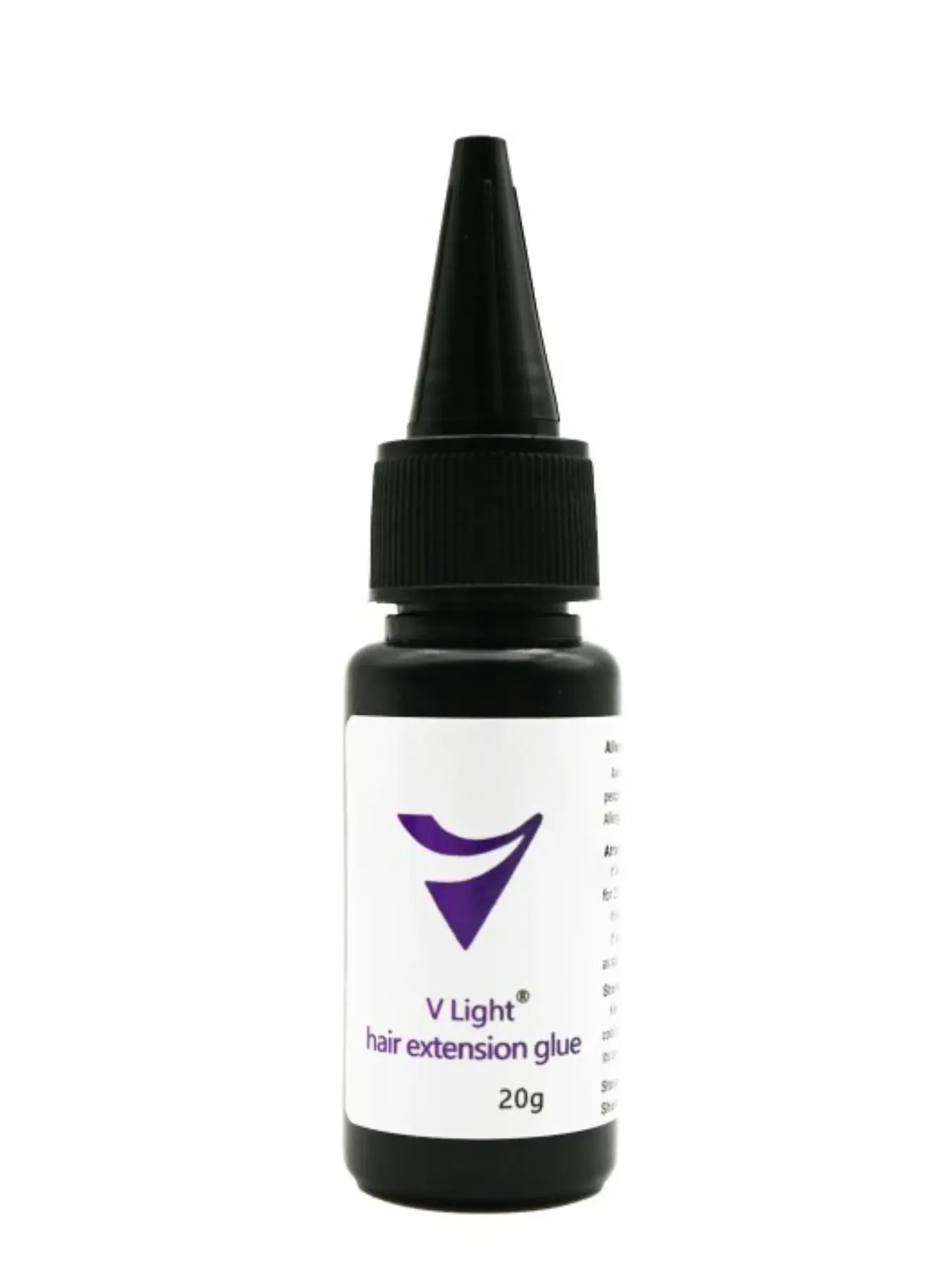 1Pc 20g VLight Clear Invisible Waterproof Hair Extension Glue Speed Hold Adhesive For Hair Weaves & Lace Front Wigs
