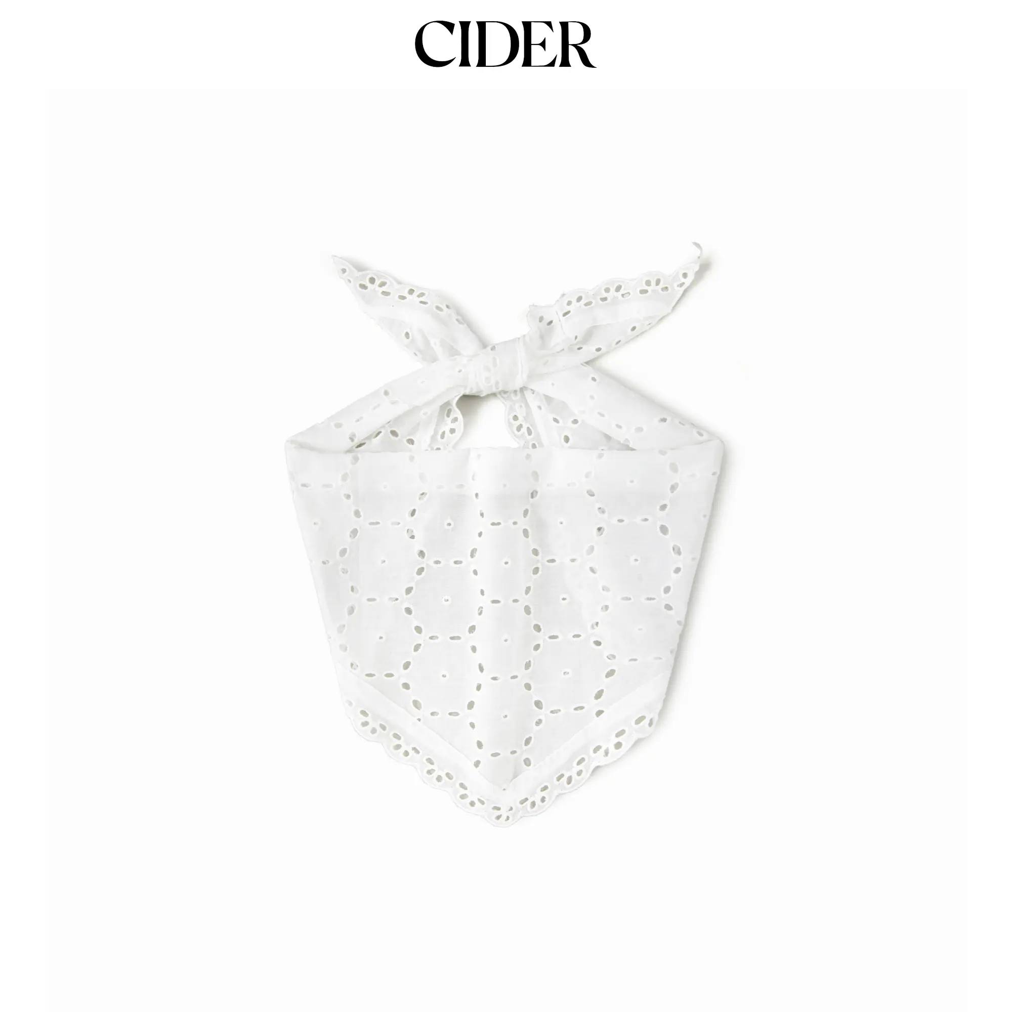 Cider BRODERIE ANGLAISE HEADSCARF