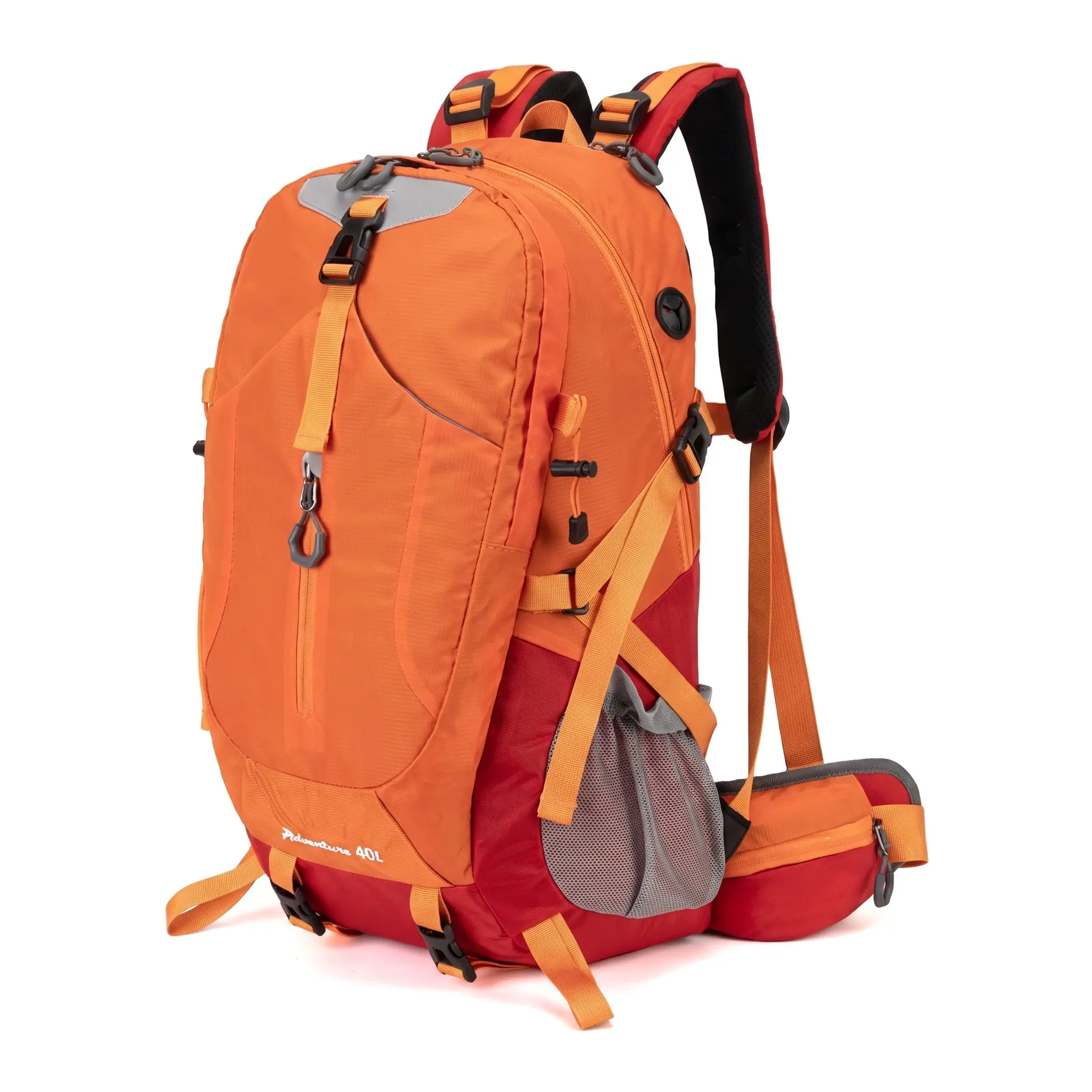 Unisex Waterproof Hiking Backpack, 36-55L Large Capacity Oxford Fabric Bag with 16-Inch Laptop Compartment, Adjustable Casual Commute Outdoor Travel Luggage, Hiking Backpacks, Cover, Backpacking Gear, Bagpack Travel
