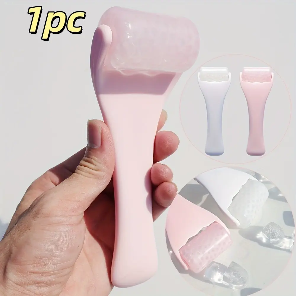 Facial Care Gel Ice Roller, Reusable Body Ice Pack, Reduces Wrinkles, Lifts Face, Minimizes Dark Circles, Travel-Friendly Massage Roller, Facial Care Tools