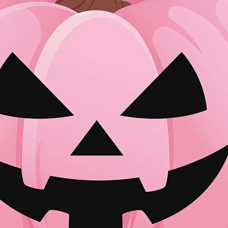 Party Supplies Set Pumpkin Pinata Pink Halloween Pinata Pink Pumpkin Party Game Set with Bat Stick Blindfold Mask for Halloween Holiday Theme Festival Birthday Party Game Activities Supplies Decoration(Weird)