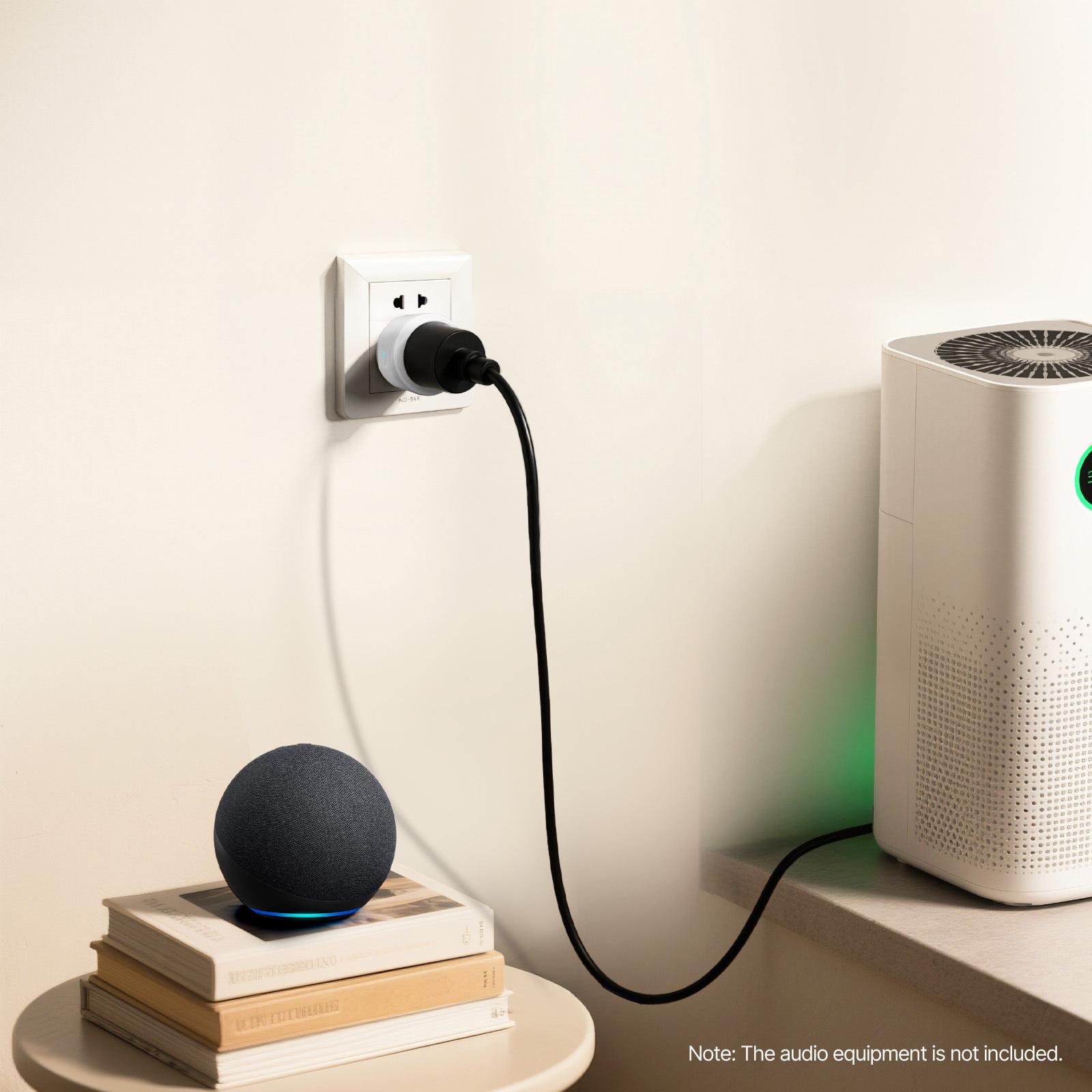 VEVOR Smart Socket Works with Alexa and Google Home 4 Pack White Smart Socket