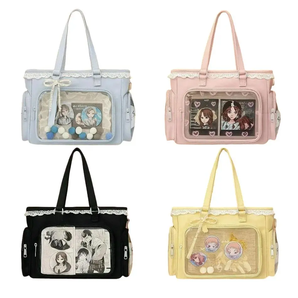 Ballet Girl Large Appetite Itabag Japanese Two-Dimension Single Shoulder Crossbody Bag Gift For Friends Women'S Handbag