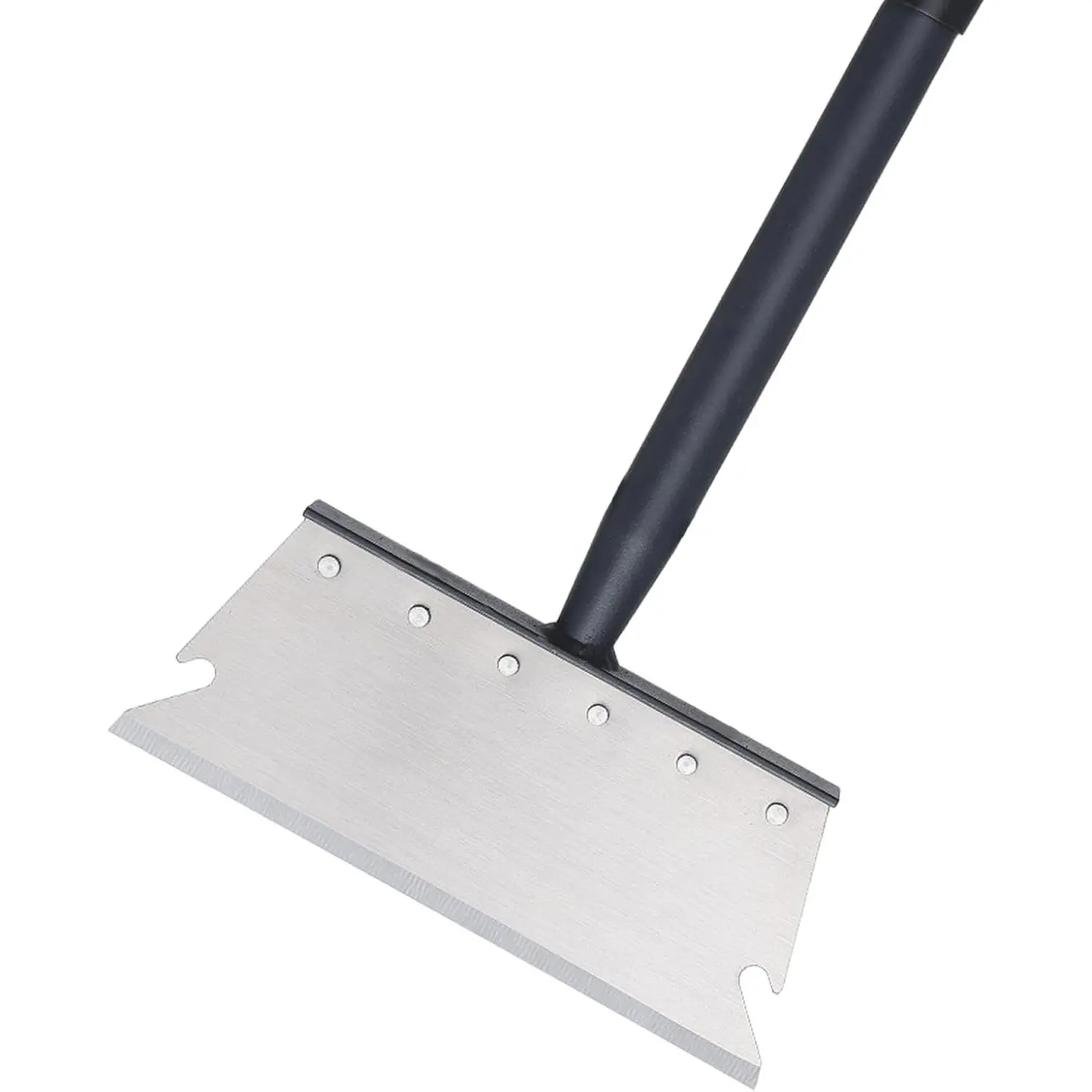 Pragmatist Garden Shovel, Ice Scraper, Multifunctional Cleaning Shovel with 59" Adjustable Handle Heavy Duty Garden Tool  Lawn Edging, Scraping, Weed and Ice Removal New model