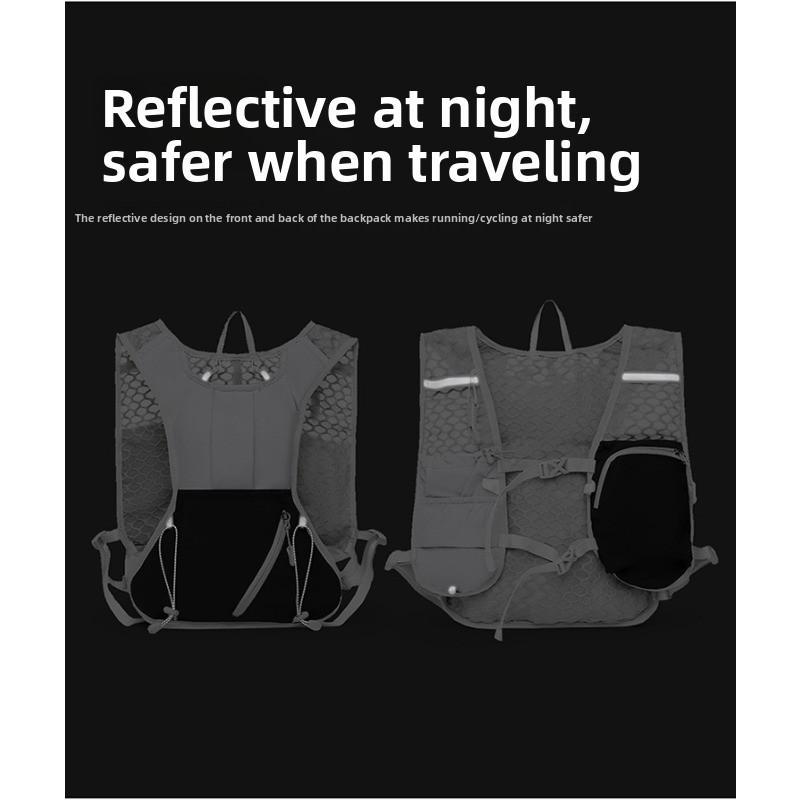 Outdoor cycling backpack Men's and women's multi-functional sports mountaineering bag Travel bag Hiking bag, backpack