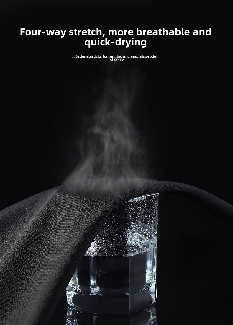 Men's fitness clothing PRO tight-fitting shirt for training, sports, running, basketball, quick-dry, sweat-wicking, high-elasticity, long-sleeve T-shirt