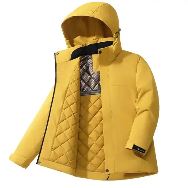 Hooded Quilted Softshell Jacket