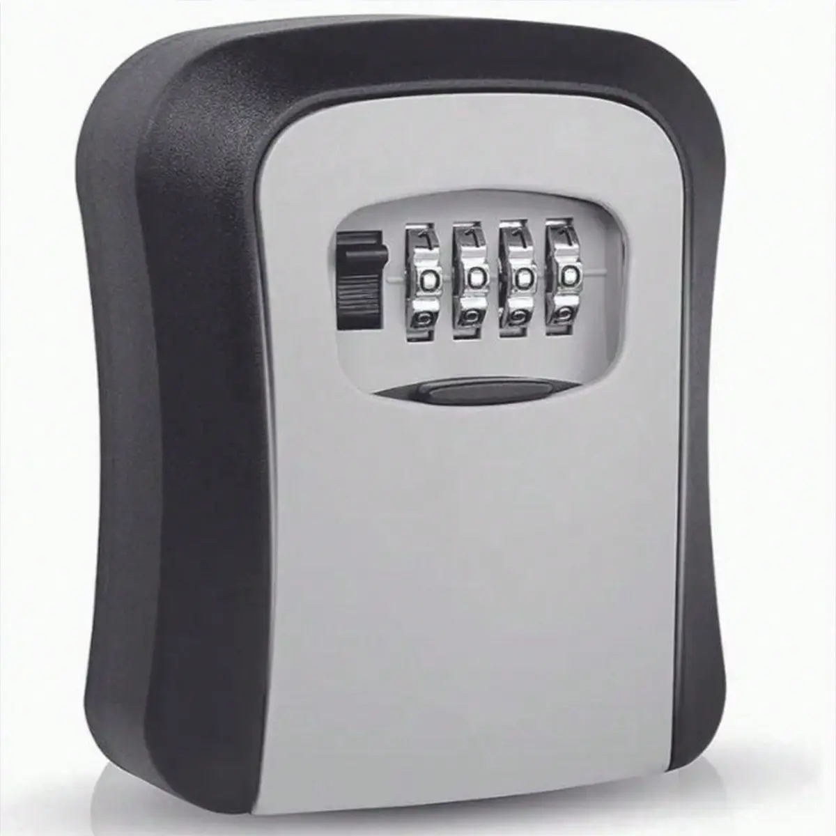 Portable Key Lock Box, Waterproof Key Hider Outdoor, Realtor Security Lock Box with Code, Key Storage Box for House Keys and Car Key