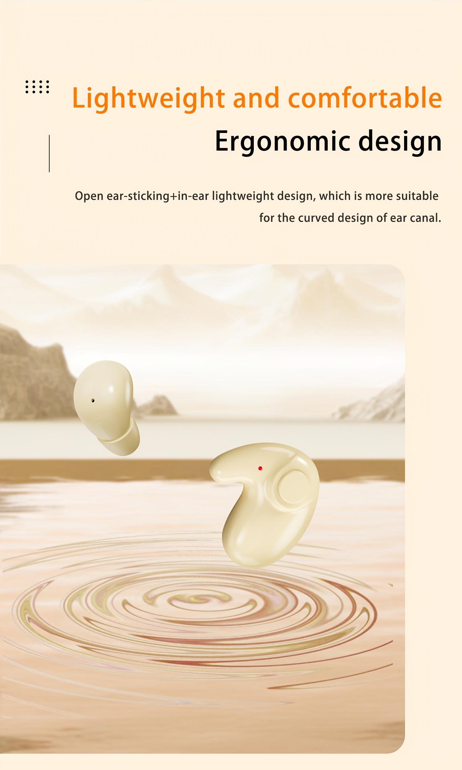 [Bass Loop Earbuds] 2 Pairs Of In Ear Wireless Wireless Earbuds,, Comfortable To Wear,Leisure, Sports, Sleep, Essential Partners, Compatible With All Smartphones, Wireless Earbuds, Sports Earbuds, Gaming Earbuds noise cancelling headphone