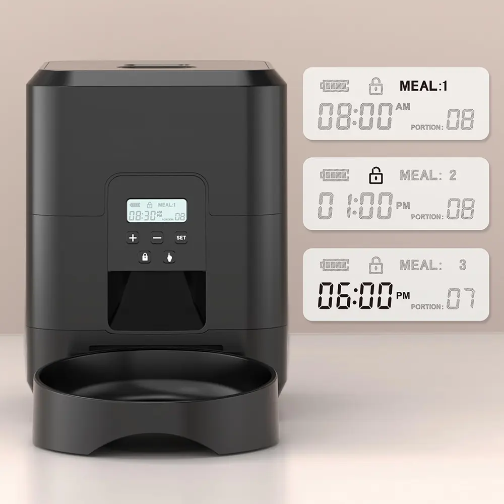 Automatic Pet Feeder, Food Feeders, 1 Box Timed Pet Feeding Machine, Smart Pet Food Box, Pet Feeding Supplies for Dogs & Cats