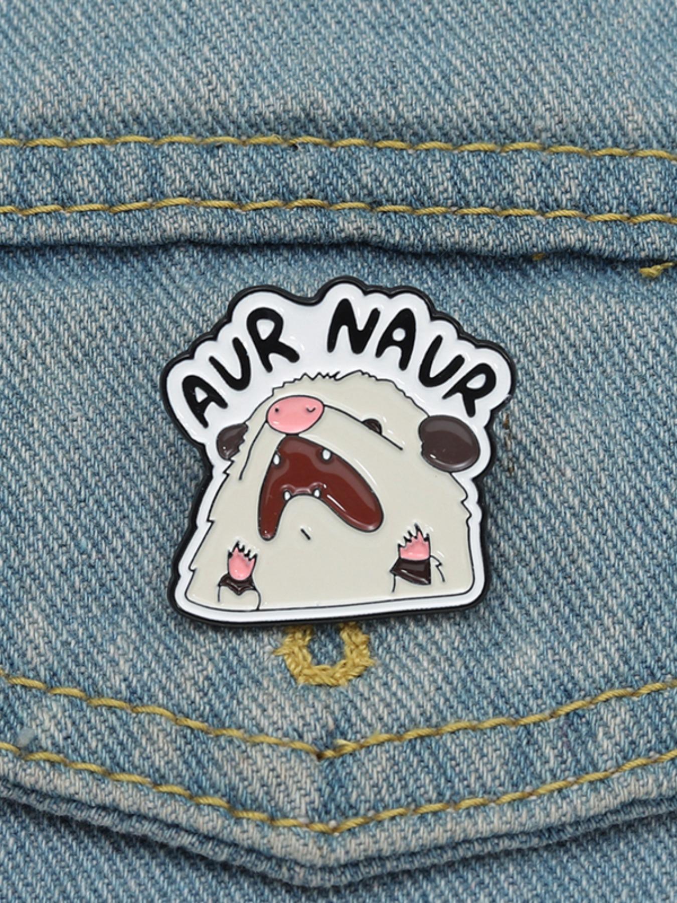 Cute Possum Design Brooch, Fashion Cartoon Animal Design Brooch, Enamel Pin Suitable for Backpacks, Jeans, Scarves, Hats Decoration