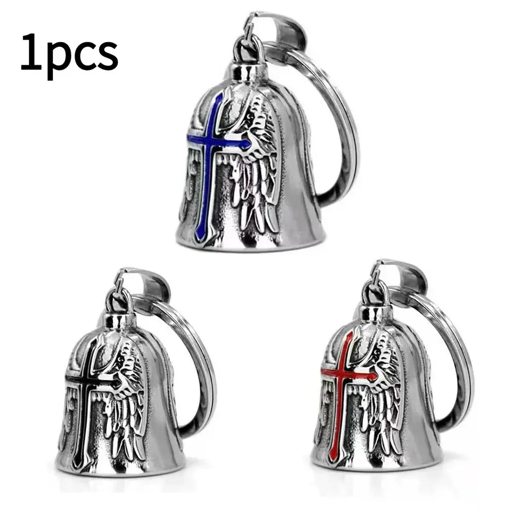 Biker Bell for Motorcycles, Motorcycle Motorbike Enthusiast Christmas Halloween Festive Gremlin Guardian Decorative Design, Good Luck Riding Spirit Bell Accessory for Men & Women, Unisex Motorcycle Gear
