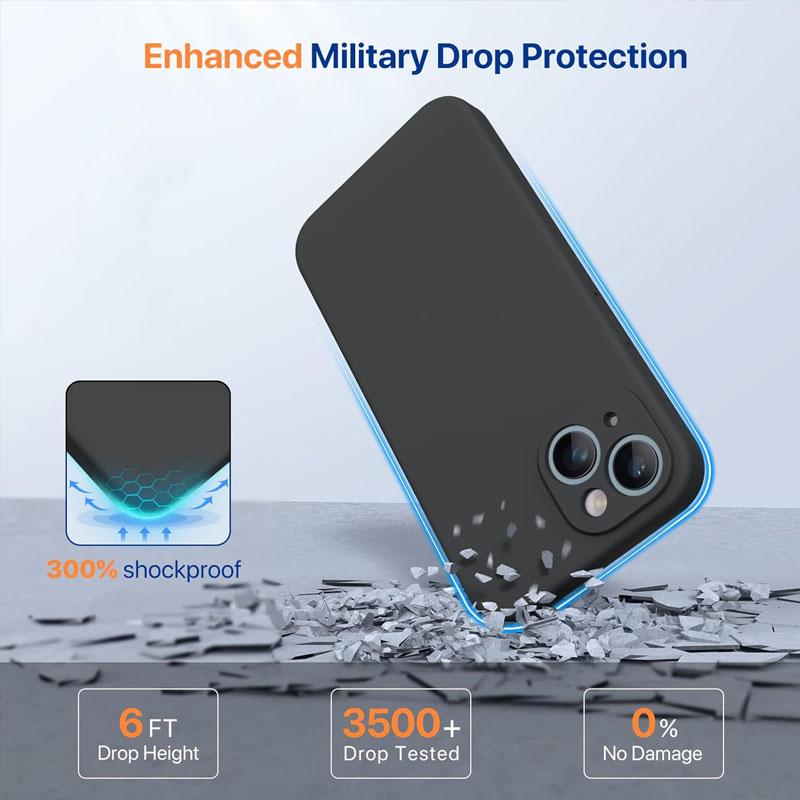 Case for iPhone 16 Pro Max 15 Plus 14 13 Mini 12 11 X XR XS God Pattern Design Shockproof Soft Silicone Durable Phone Cover Black