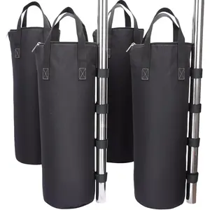 140 LBS Zipper Top Sand Bags for Canopy Legs (Without Sand) Sand Bags for Weight - Sandbags for Gazebo Legs, Pop Up Canopy Tent Weights - Canopy Weight Bags, Set of 4