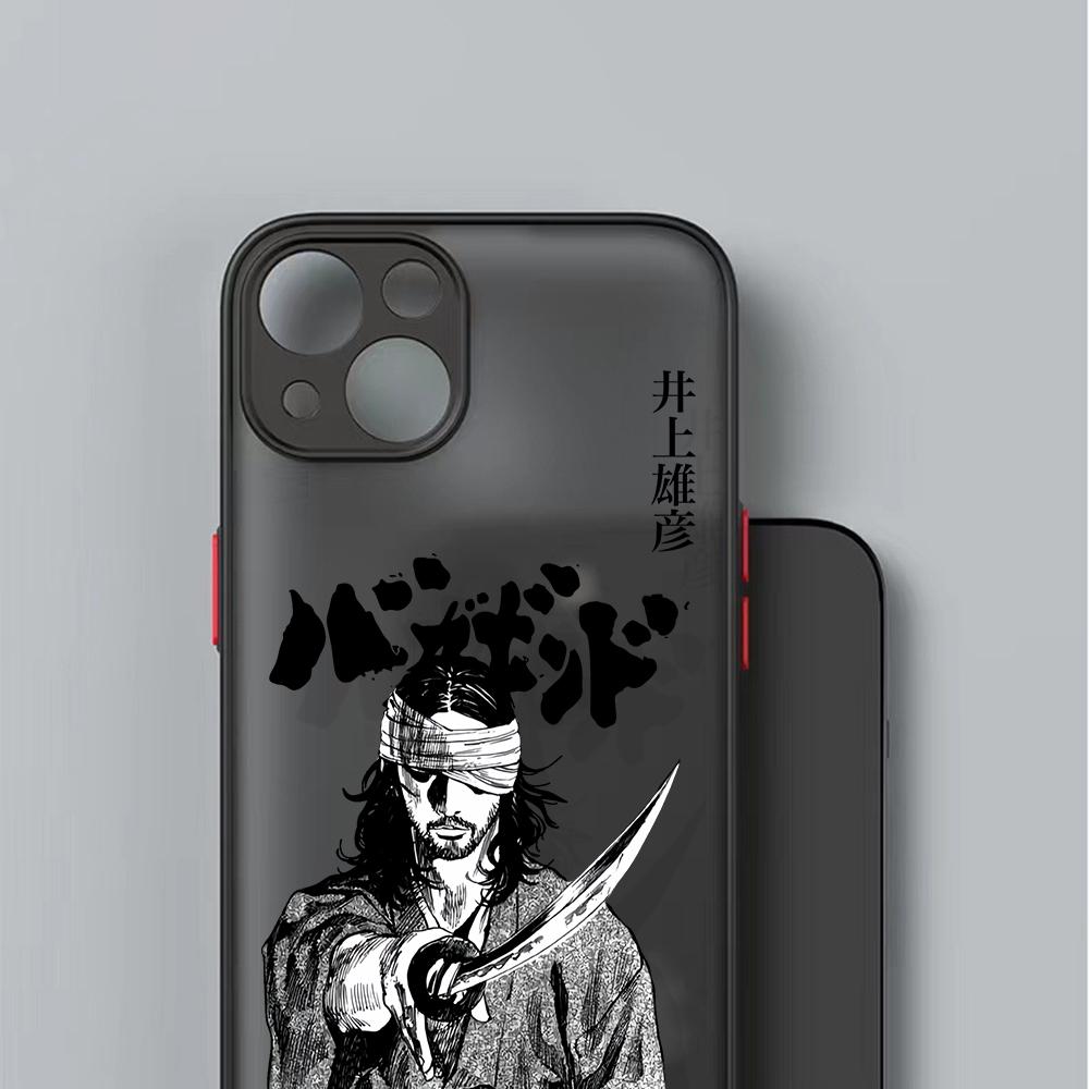 Vagabond Inoue Takehiko Phone Case for iPhone 17 16 15 14 13 12 11 Pro Max X Xs Matte Transparent Hard Cover