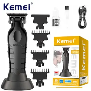 Latest Km-2299 Cordless Professional Hair Trimmer, 1200mah USB Charging, Precision Cutting, Home Use, Lithium Ion Batteries Included