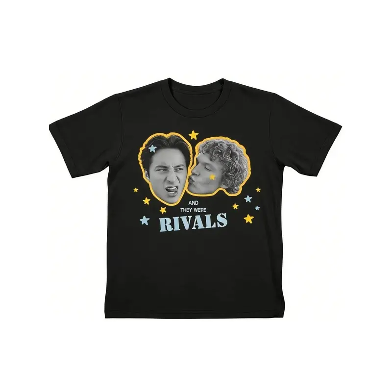 Men's Short-Sleeve Pure Cotton Graphic Tee, Funny Meme Print Black Sports Top, All Seasons Casual Cold Wash Apparel