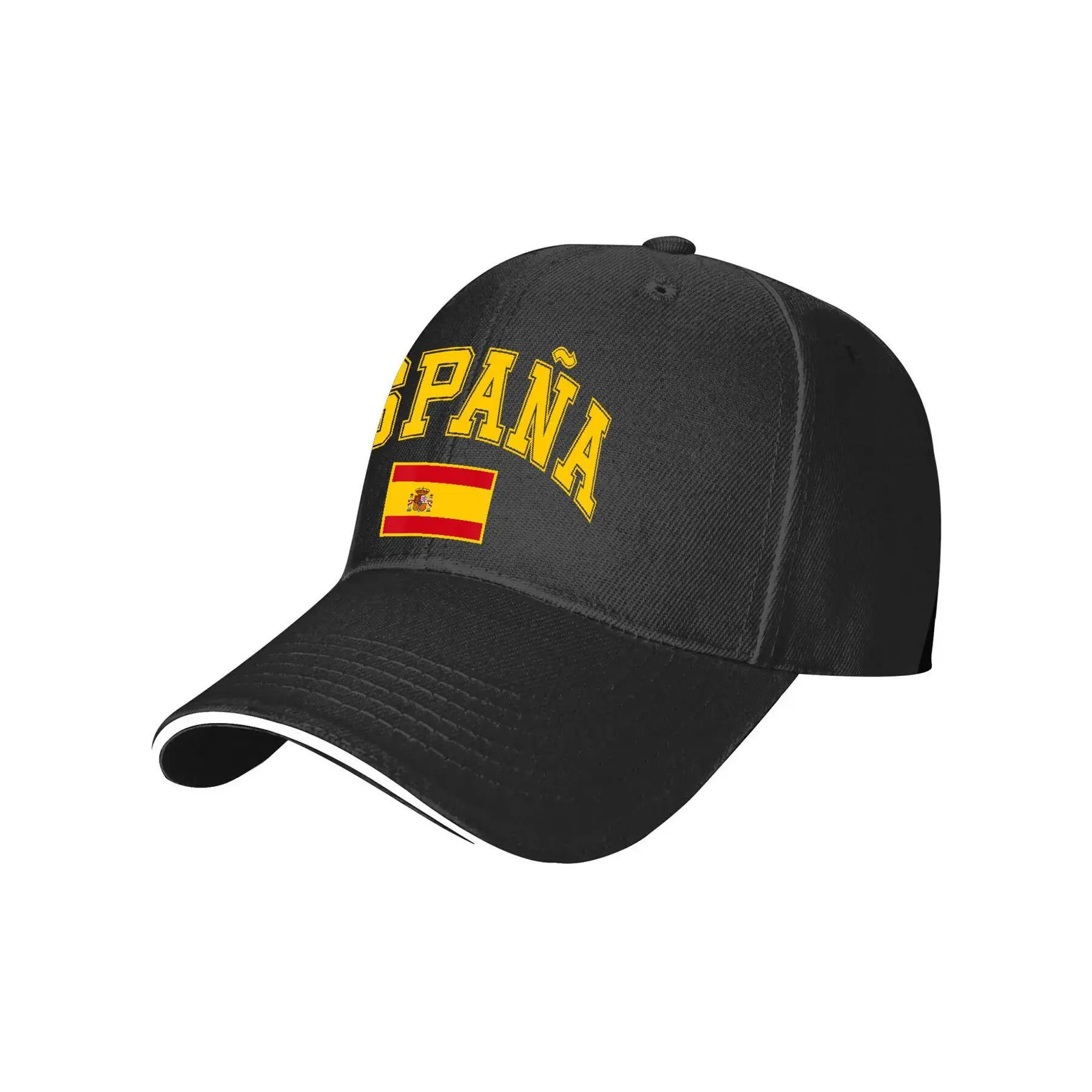 Spain Spanish Flag Espana Graphic Funny Awesome Graphic Baseball Cap Hats Fashion Baseball Cap Funny Hats