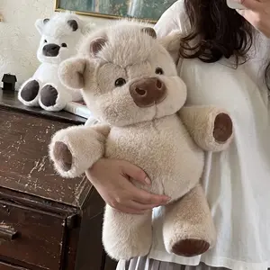 40cm Plush Toy, Cute Scottish Highland Cow, Soft and Light, Perfect Gift for Girls, Valentine's Day, Easter, Birthday